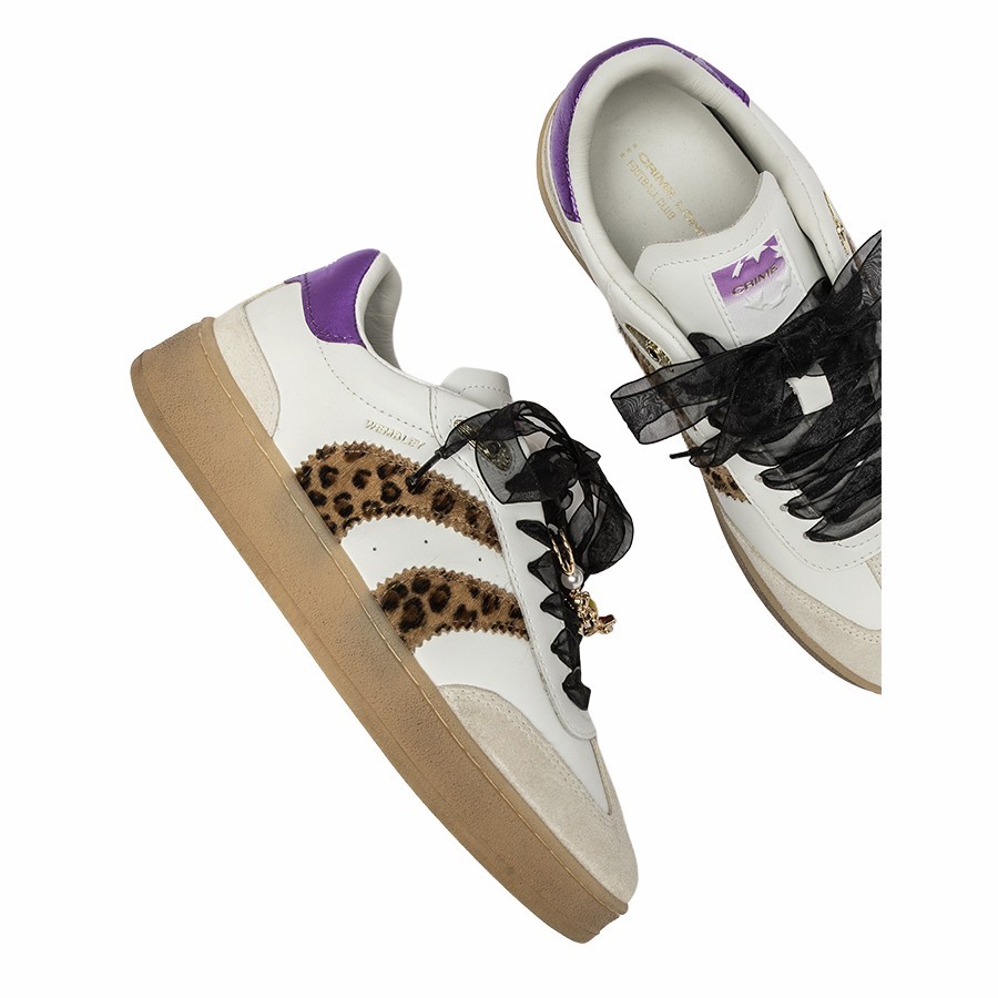 Crime London Wembley Purple Rain women's sneakers