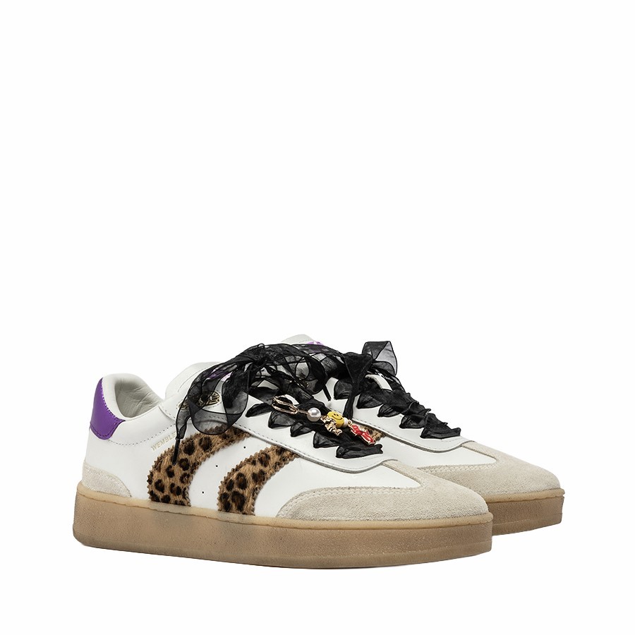 Crime London Wembley Purple Rain women's sneakers