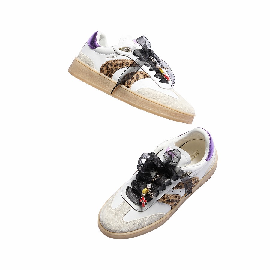 Crime London Wembley Purple Rain women's sneakers