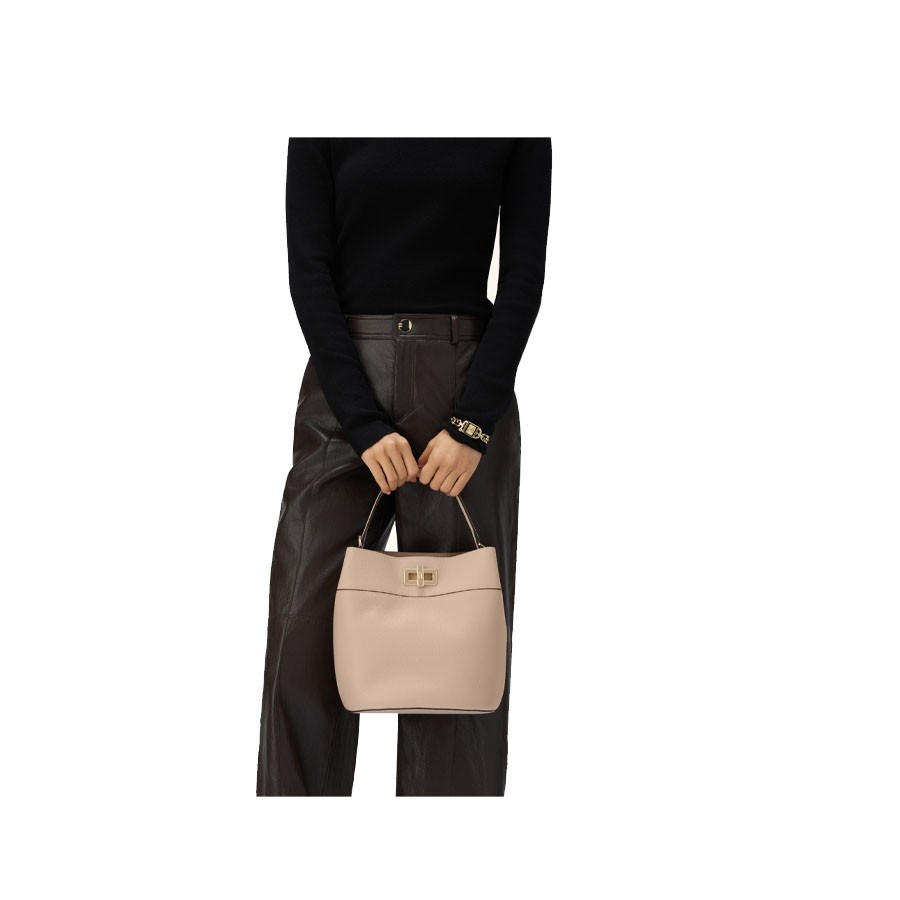 FURLA AMELIA M BUCKET BAG
