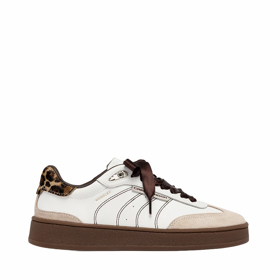 Crime London Wembley Cocoa Wild women's sneakers