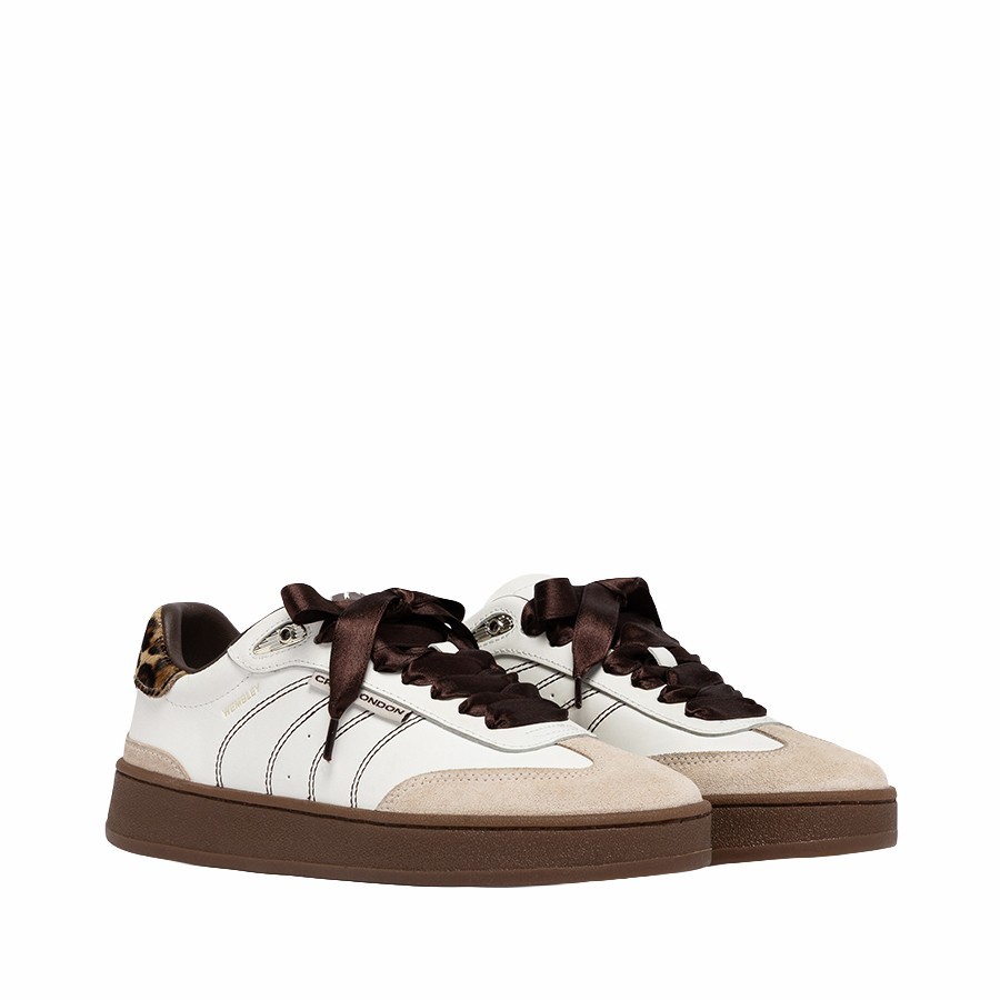 Crime London Wembley Cocoa Wild women's sneakers