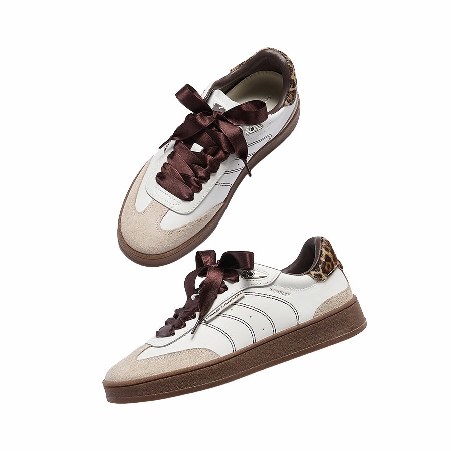 Crime London Wembley Cocoa Wild women's sneakers