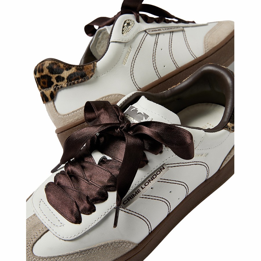 Crime London Wembley Cocoa Wild women's sneakers