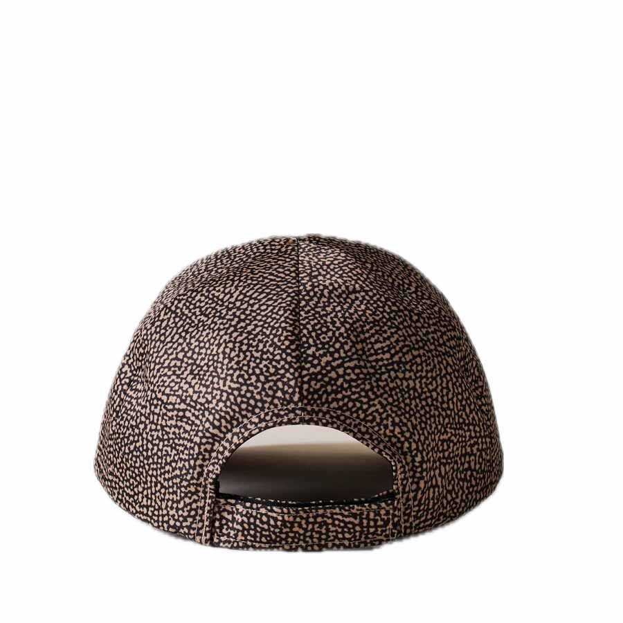 Borbonese cappello Baseball Cap di Tessuto OP naturale