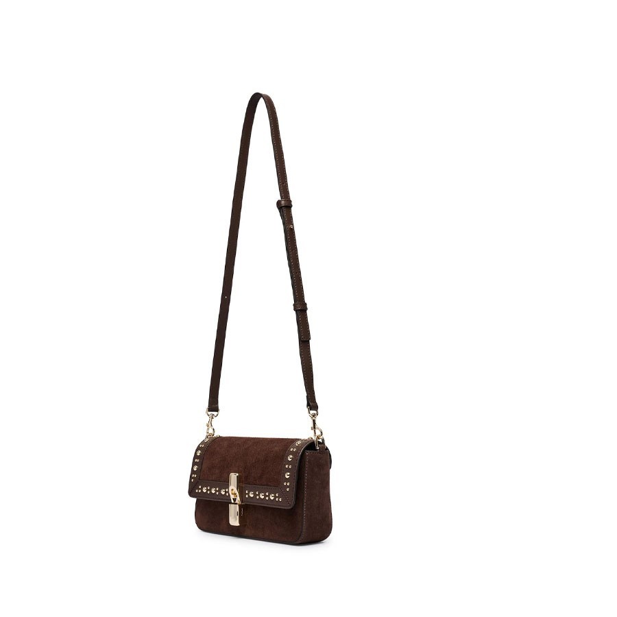 Furla Iride Borsa A Tracolla S in camoscio