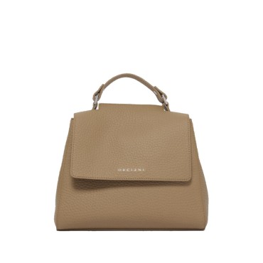 ORCIANI Borsa a mano PICCOLA  SVEVA SOFT in pelle con tracolla
