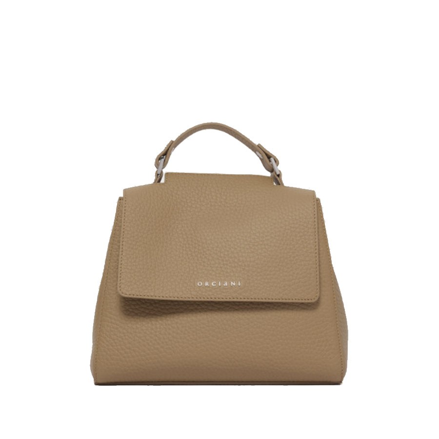 ORCIANI Borsa a mano PICCOLA  SVEVA SOFT in pelle con tracolla