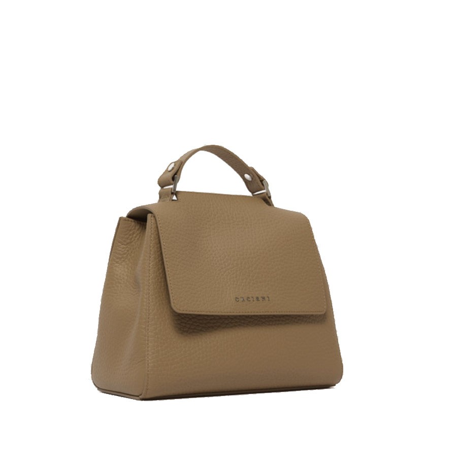 ORCIANI Borsa a mano PICCOLA  SVEVA SOFT in pelle con tracolla