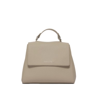 ORCIANI Borsa a mano PICCOLA  SVEVA SOFT in pelle con tracolla