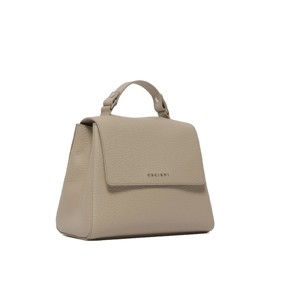 ORCIANI Borsa a mano PICCOLA  SVEVA SOFT in pelle con tracolla