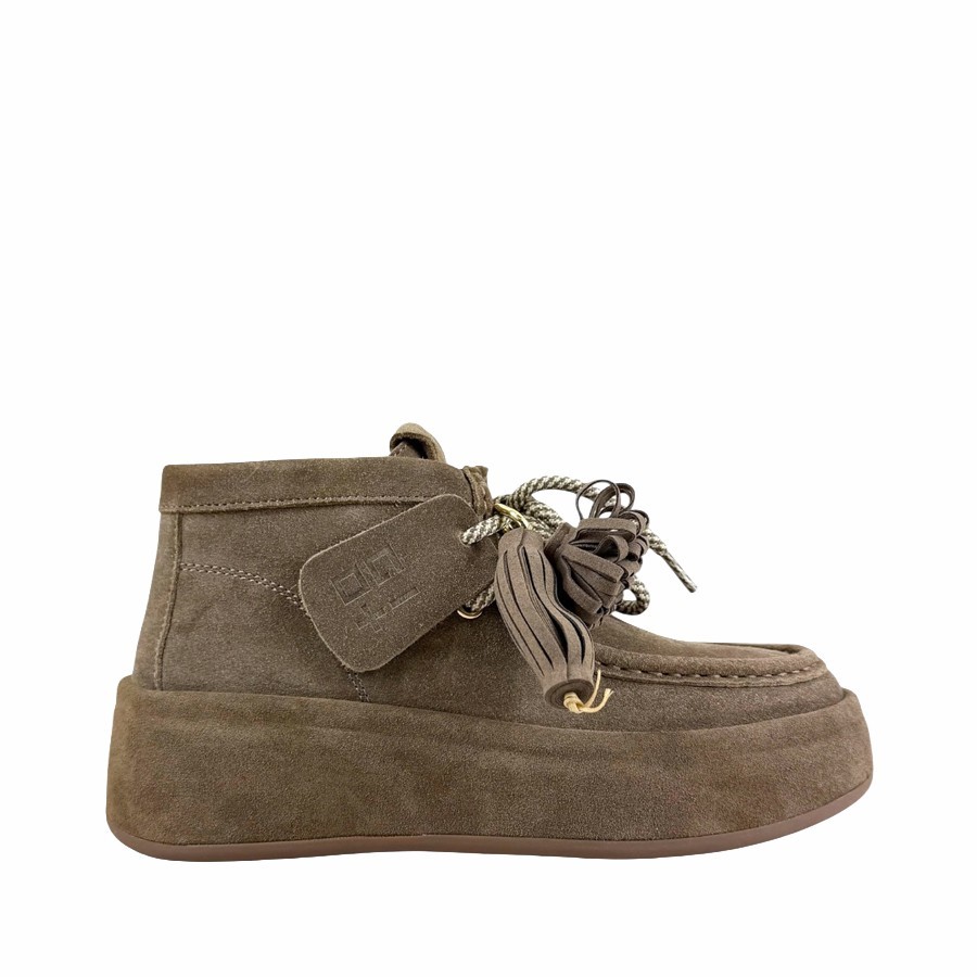 Gio+ sneaker Lola04 combi tortora
