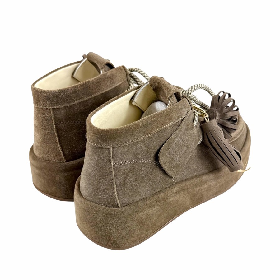 Gio+ sneaker Lola04 combi tortora