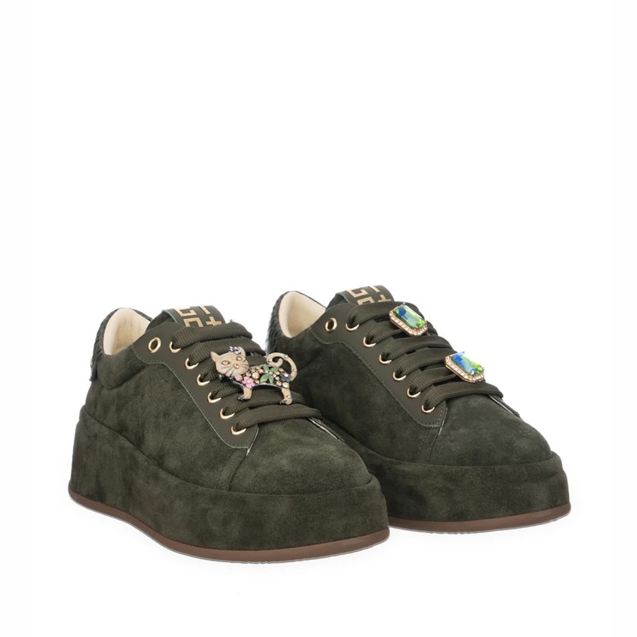 Gio+ sneackers Olivia 114 combi green