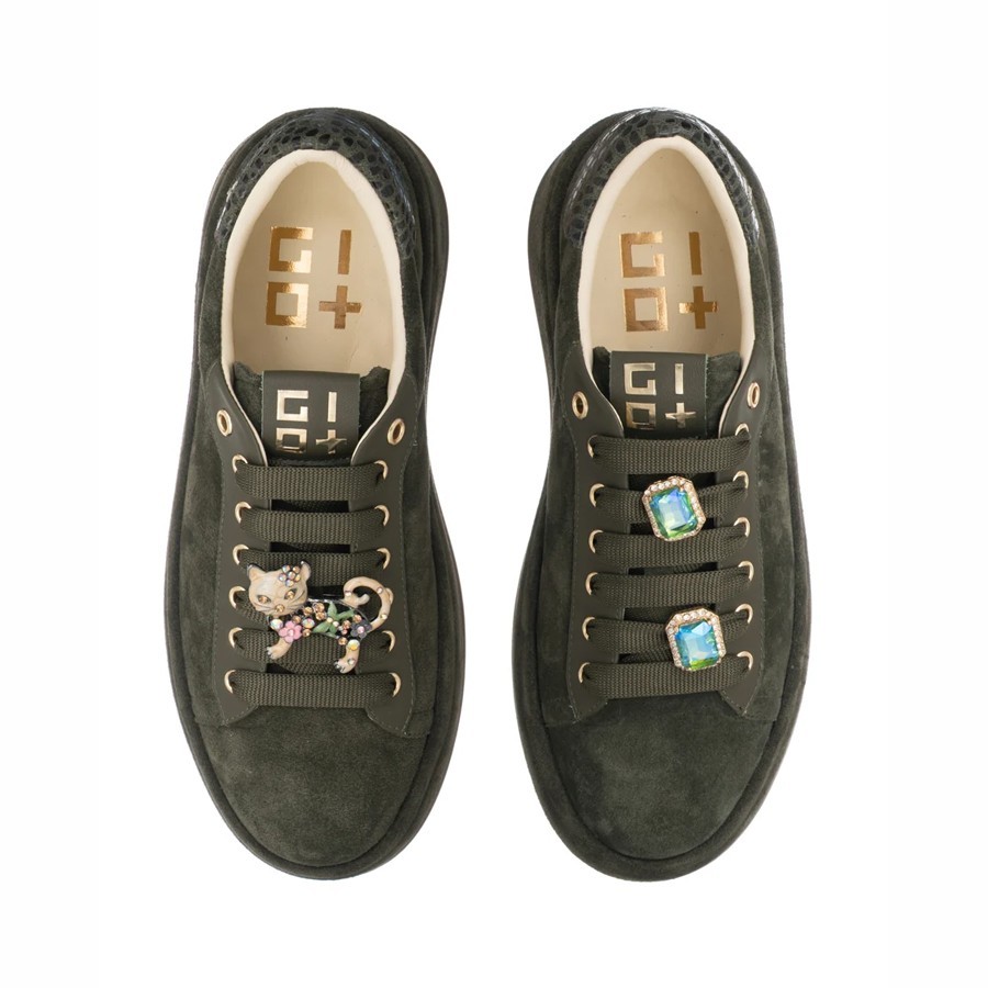 Gio+ sneackers Olivia 114 combi green