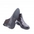 PANTANETTI Men's ankle boot with dark moka leather side elastics