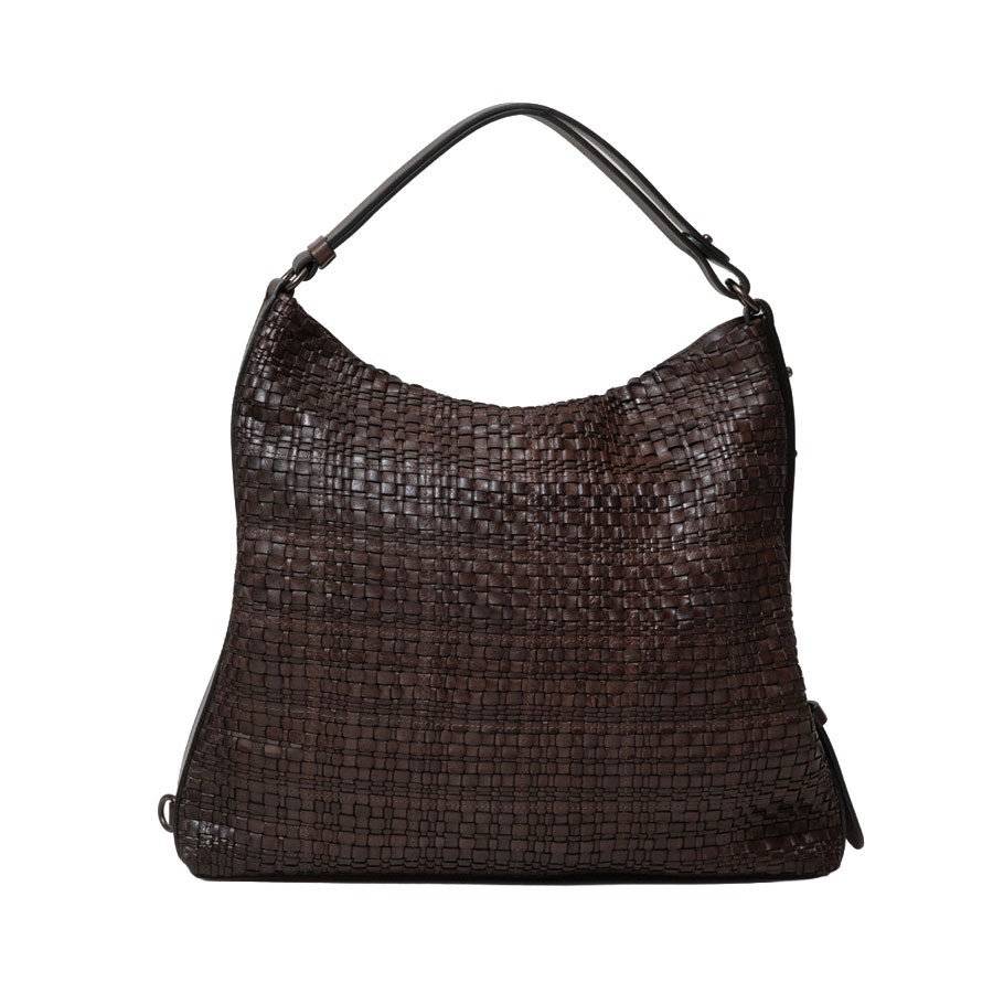 Reptile's House backpack shoulder bag Chris leather woven ciok