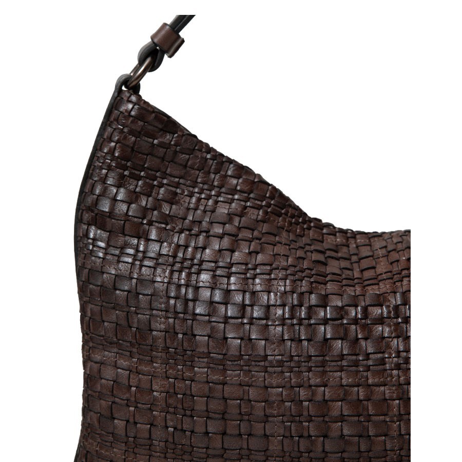 Reptile's House backpack shoulder bag Chris leather woven ciok