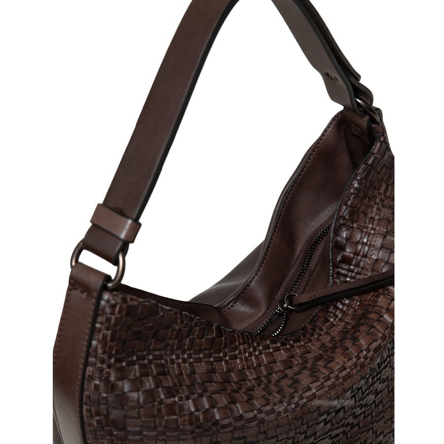 Reptile's House backpack shoulder bag Chris leather woven ciok