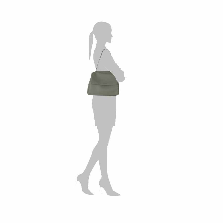 Borsa ORCIANI a spalla GRANDE Sveva Soft in pelle con tracolla