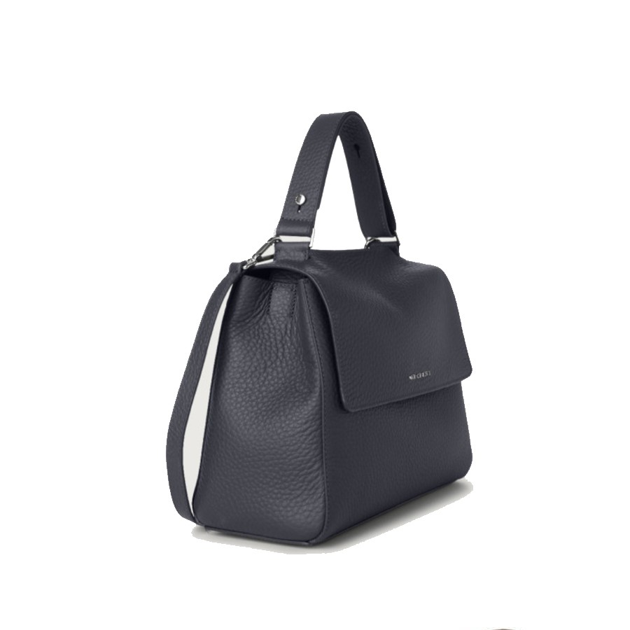 ORCIANI Borsa a spalla MEDIA  SVEVA SOFT in pelle con tracolla