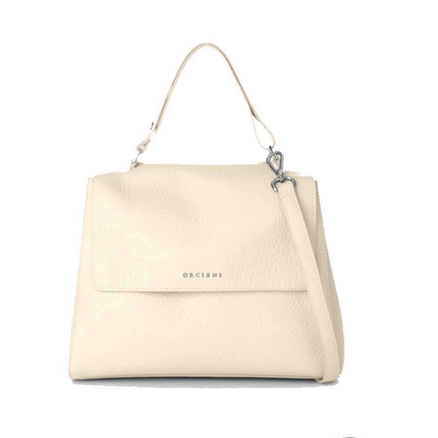 ORCIANI Borsa a spalla MEDIA  SVEVA SOFT in pelle con tracolla