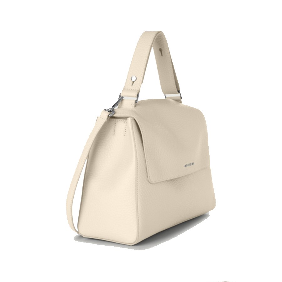 ORCIANI Borsa a spalla MEDIA  SVEVA SOFT in pelle con tracolla