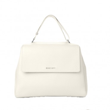 ORCIANI Borsa a spalla MEDIA  SVEVA SOFT in pelle con tracolla