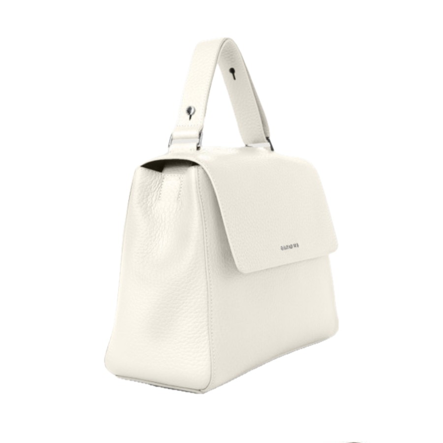 ORCIANI Borsa a spalla MEDIA  SVEVA SOFT in pelle con tracolla