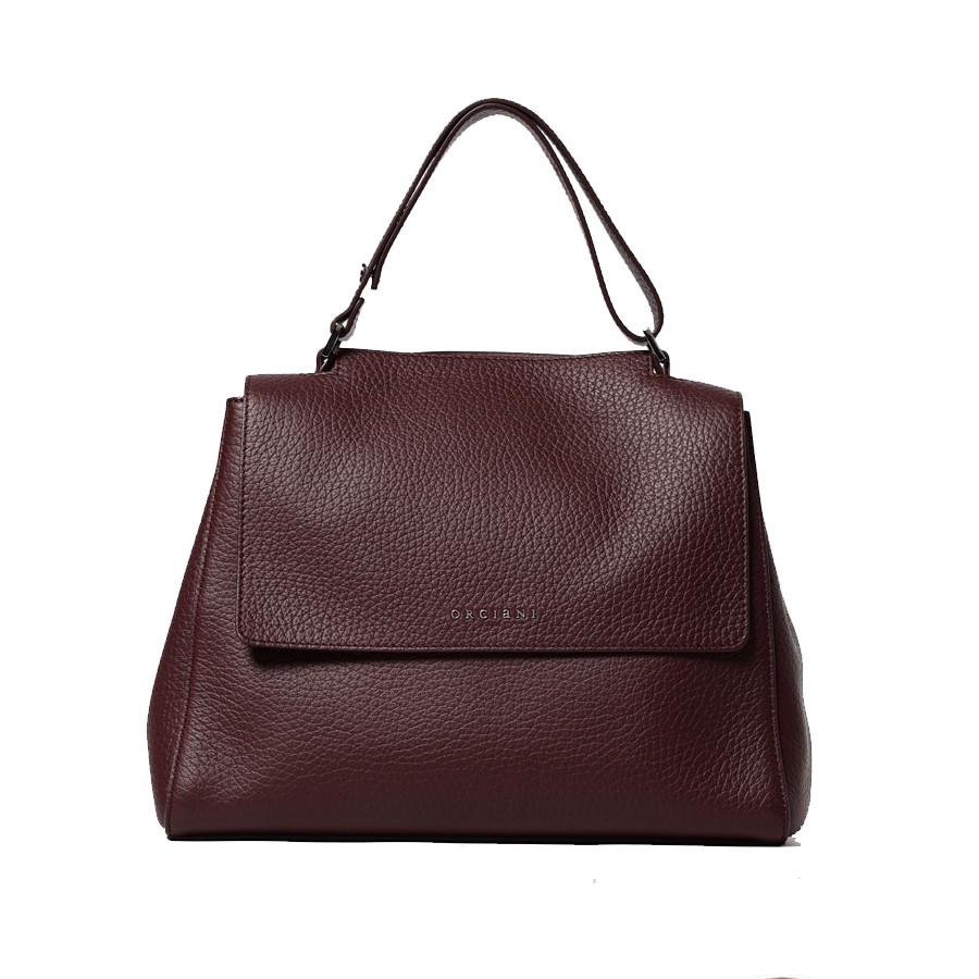 ORCIANI Borsa a spalla MEDIA  SVEVA SOFT in pelle con tracolla