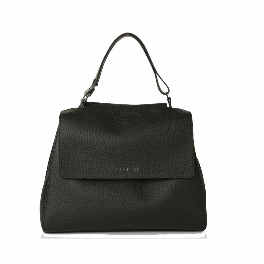 ORCIANI Borsa a spalla MEDIA  SVEVA SOFT in pelle con tracolla