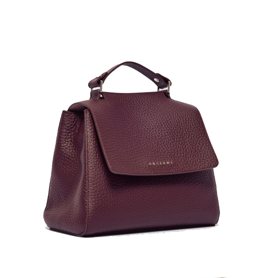 ORCIANI Borsa a mano PICCOLA  SVEVA SOFT in pelle con tracolla
