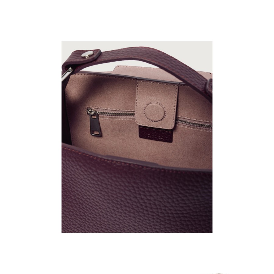 ORCIANI Borsa a mano PICCOLA  SVEVA SOFT in pelle con tracolla