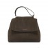 ORCIANI Sveva Nabucco Medium shoulder bag in nubuck leather with shoulder strap