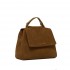ORCIANI Sveva Nabucco Small handbag in nubuck leather with shoulder strap