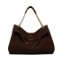 ORCIANI Borsa Venus Nabucco Large a spalla in pelle nabuk