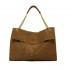 ORCIANI Borsa Venus Nabucco Large a spalla in pelle nabuk