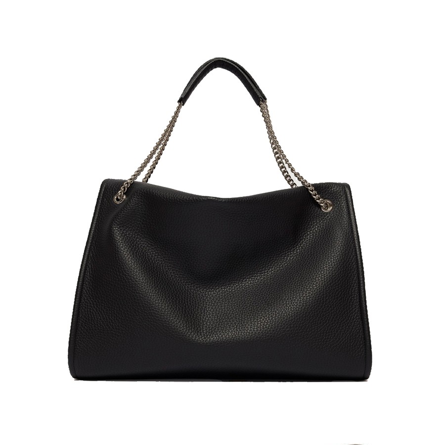 ORCIANI Borsa Venus Soft Midi a spalla in pelle martellata
