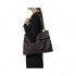 ORCIANI Venus Soft Midi handbag with hammered leather shoulder