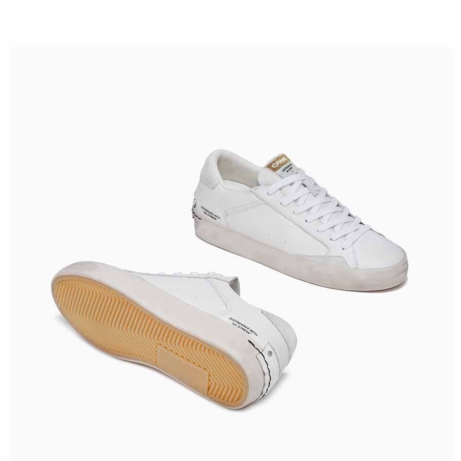 Crime London sneakers Distressed white