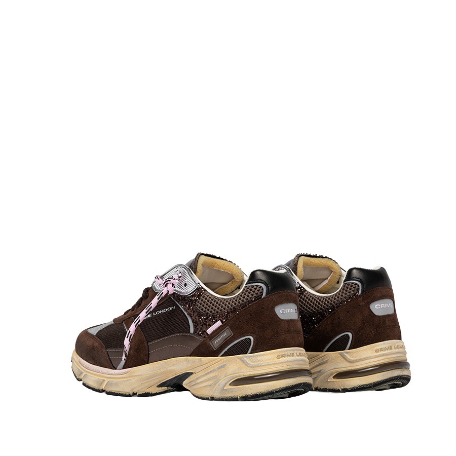 Crime London sneakers  Fuitive 9064 Ambe Brown