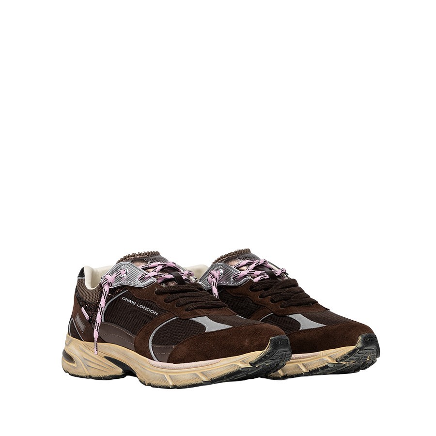 Crime London sneakers  Fuitive 9064 Ambe Brown