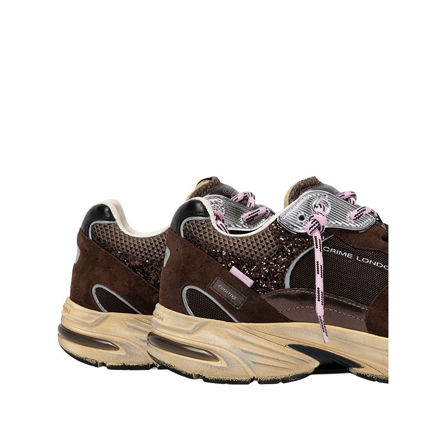 Crime London sneakers  Fuitive 9064 Ambe Brown