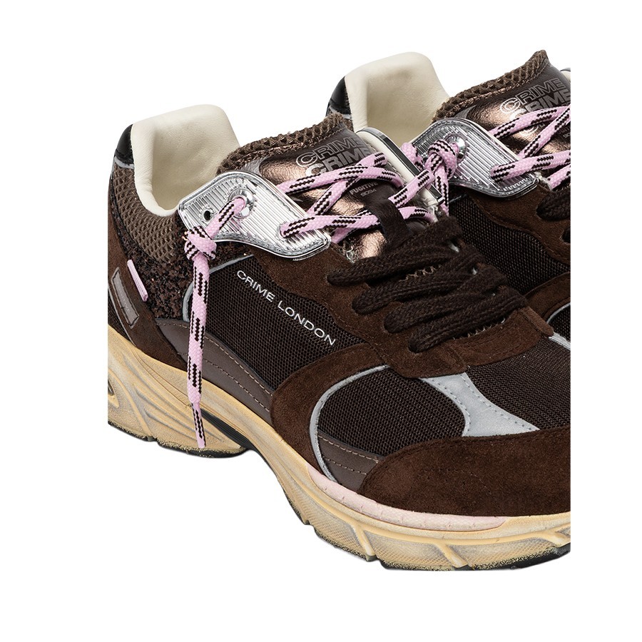 Crime London sneakers  Fuitive 9064 Ambe Brown