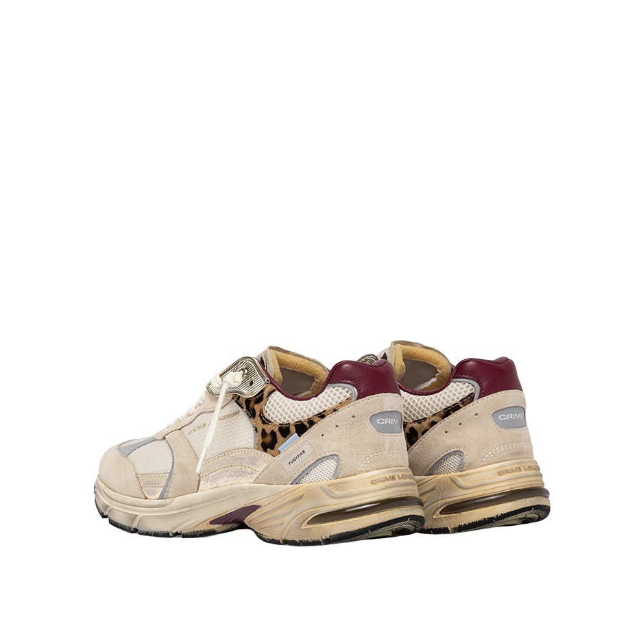 Crime London sneakers Fuitive 9064 white fang