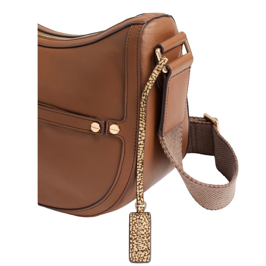 Borbonese borsa Luna bag small pelle corteccia