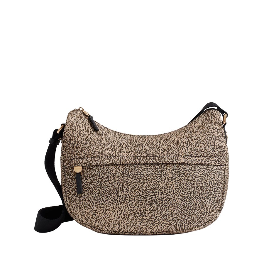 Borbonese borsa B-Club Luna middle Opnaturale nero
