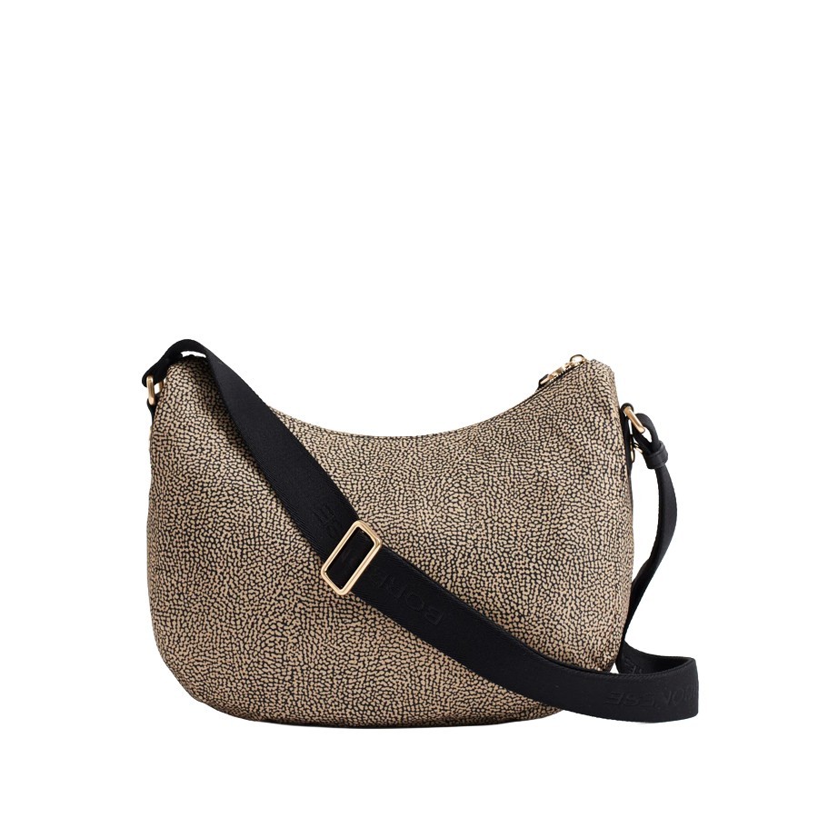 Borbonese borsa B-Club Luna middle Opnaturale nero