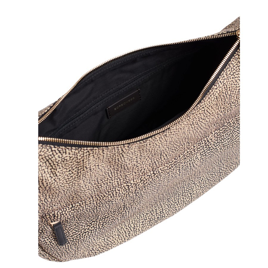 Borbonese borsa B-Club Luna middle Opnaturale nero