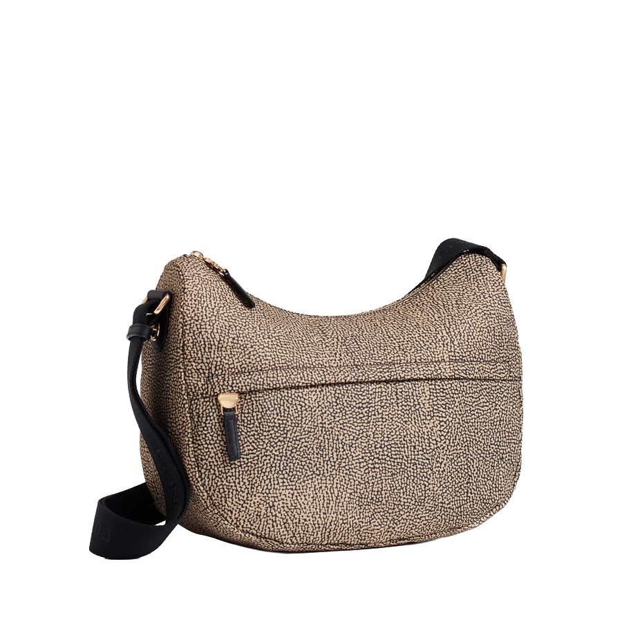 Borbonese borsa B-Club Luna middle Opnaturale nero